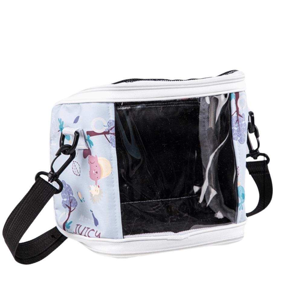 Detachable Portable Pet Bag Large Space Pet Outdoor Bag Cartoon Bird Travel Bag  Small Animal