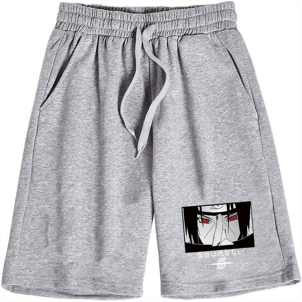 Summer Casual Shorts, Men's and Women's Loose Micro-elastic Printed Sports Five-point Pants