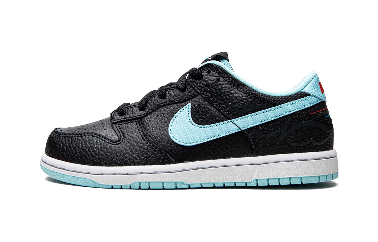 Nike Dunk Low SE Barber Shop Black PS DH9755-001 28