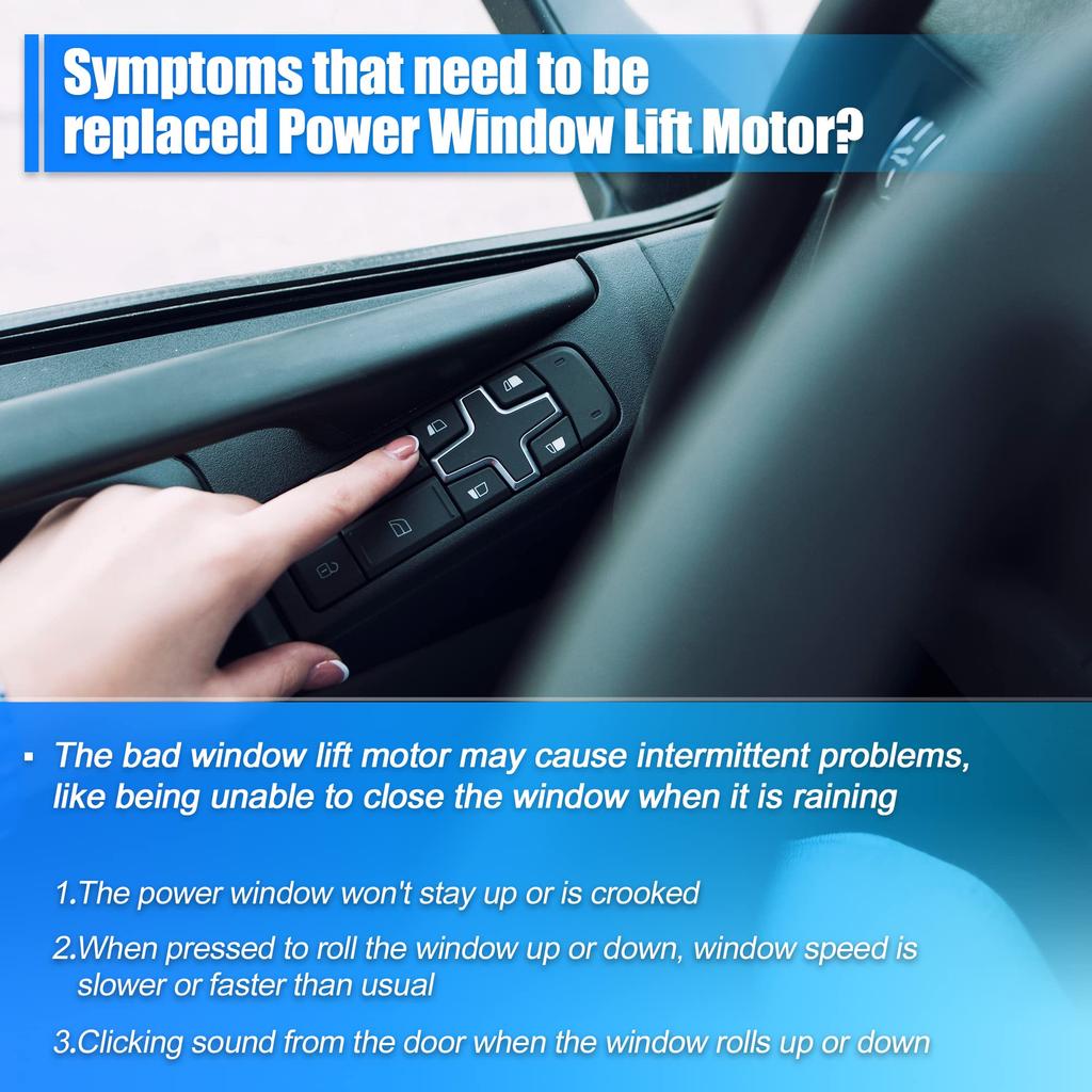 Uxcell Power Window Lift Motor G22C5858XF for Mazda 3 (2004-2009) and CX-7 (2007-2012)