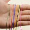 40Meters/roll Black White Stretch Elastic Cord For Bracelet Necklace Nylon Beading Cord String Thread Diy Jewelry Making Supplie