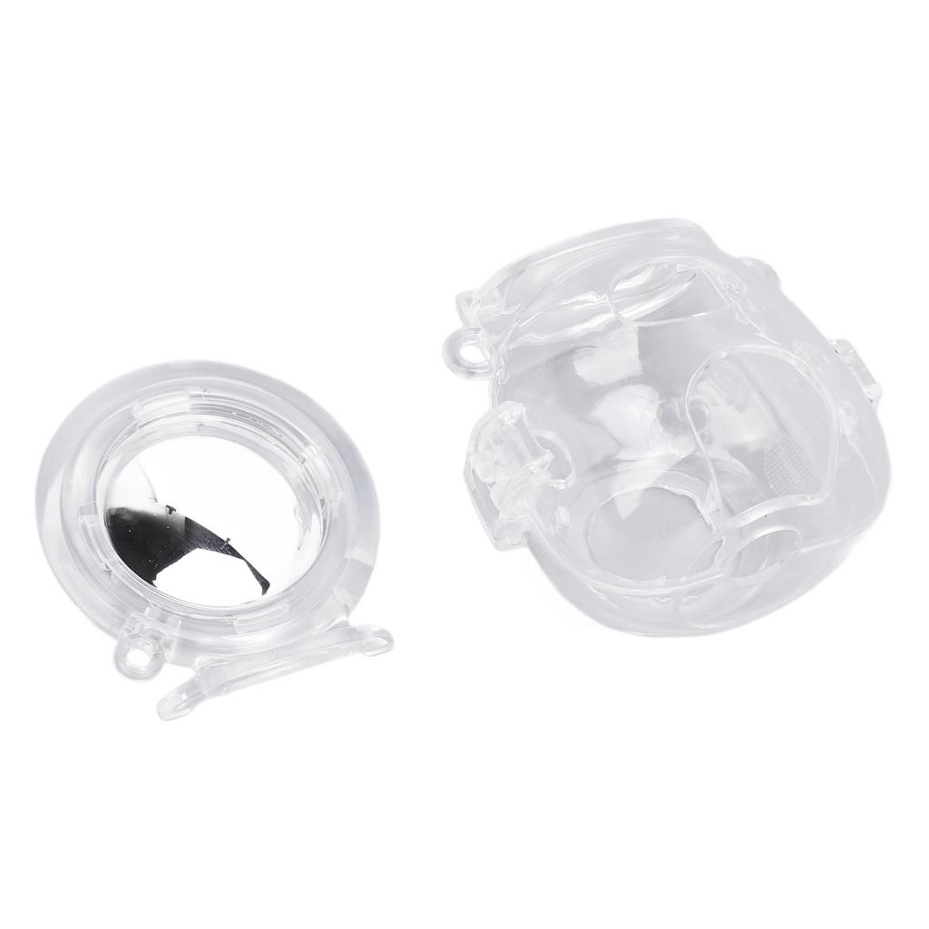 Camera Case Anti Scratch Anti Fall Transparent with Self Shooting Mirror Protective Shell for