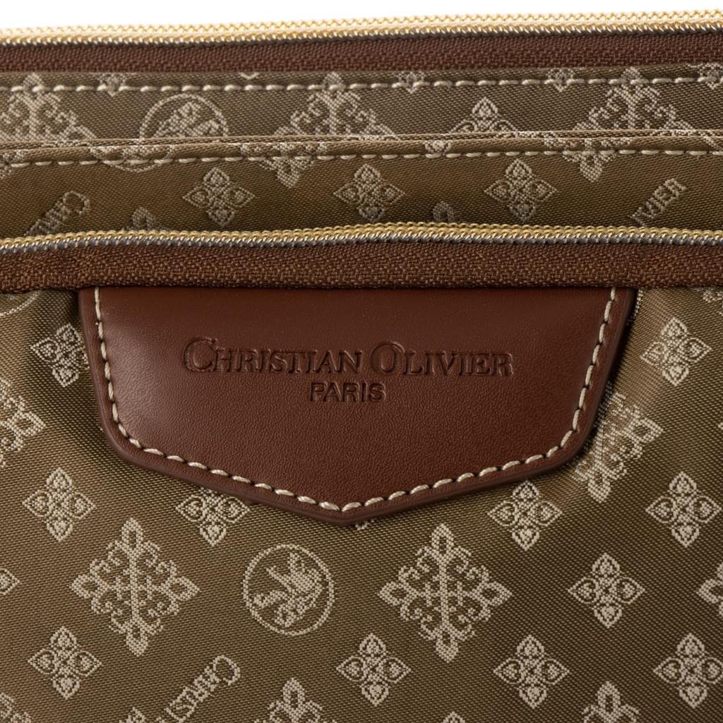 Christian Olivier Wallet Pouch Shoulder Bag Pouch 7801 Mocha (41)