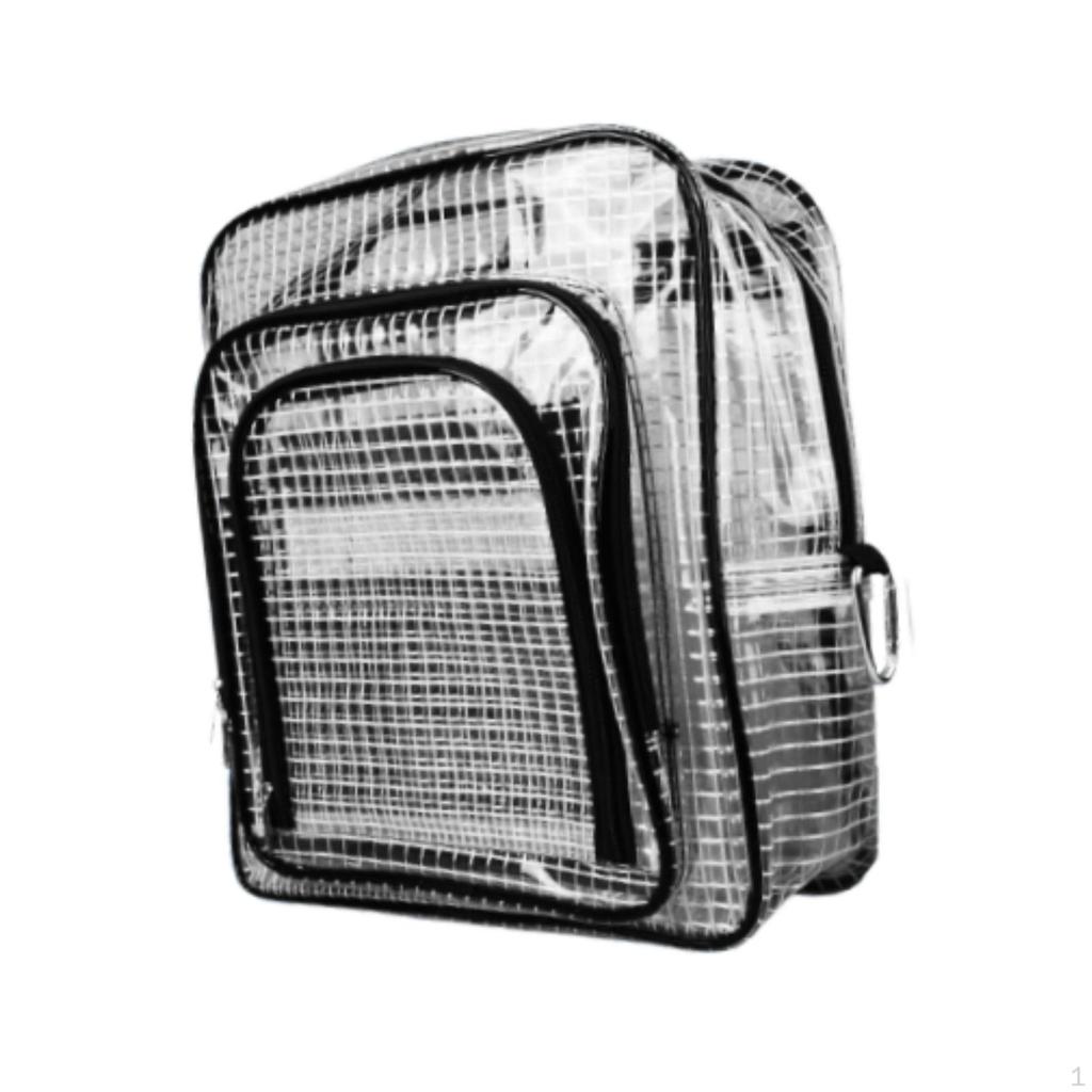 Cleanroom Tool Bag Backpack Plumber Portable Workplace Adjustable Strap Working PVC Shoulder