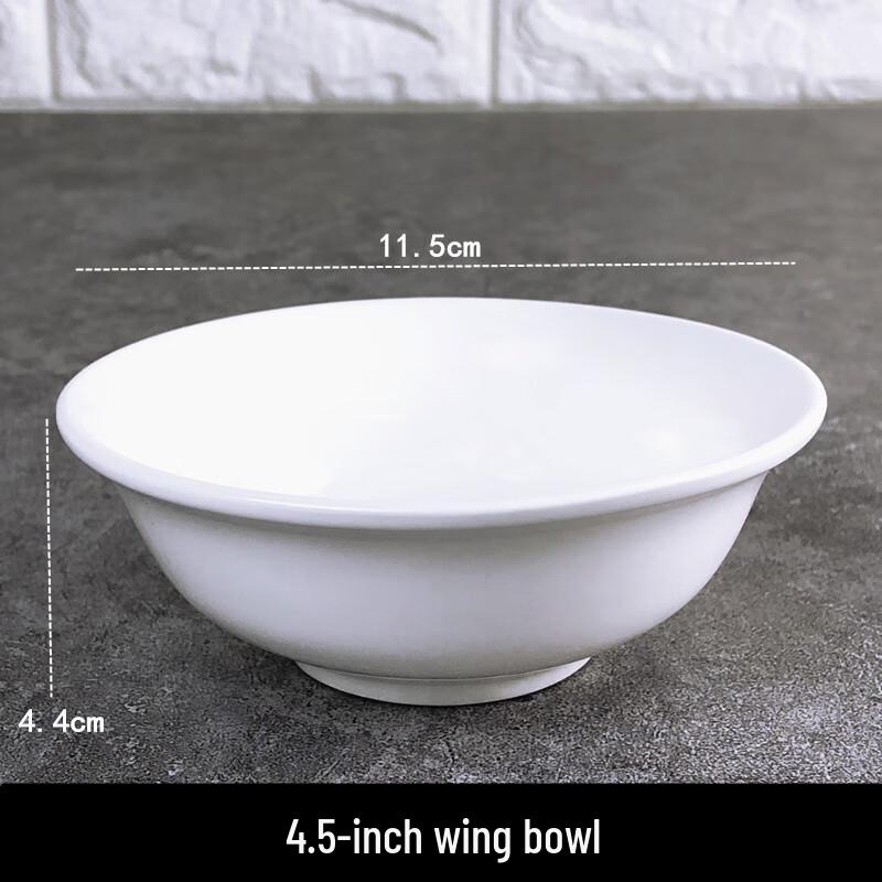 Restaurant Pure White Ceramic Tableware Set