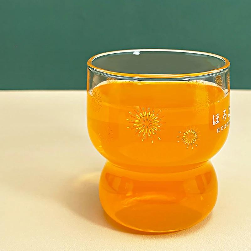 High Borosilicate Glass Cup Espresso Cups Household Use Transparent Milk Breakfast Cup Drinkware Drinking Glasses for Water Beer