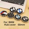 For New 2025 4pcs-68mm  Car Wheel Hub Center Caps Rim Cover Badge Emblem For BMW 50th M F20 F22 F23 F21 E81 E82 E87 E88 E84