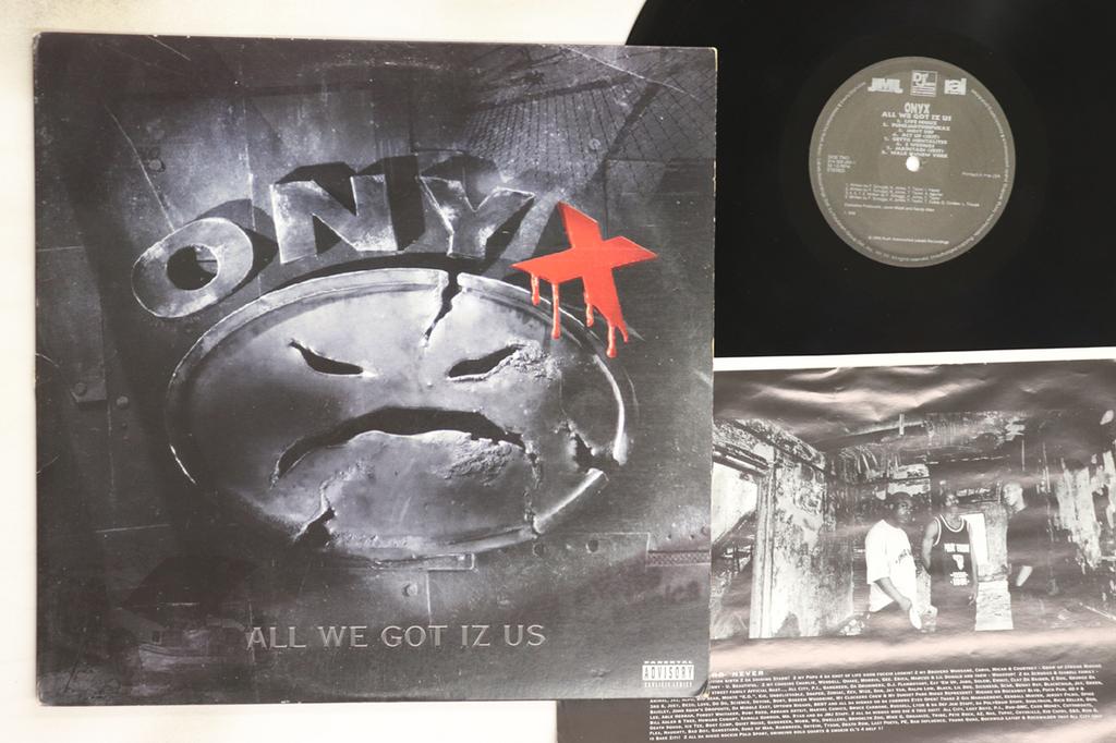 LP Record ONYX - All We Got Iz Us 3145292651 JMJ 1995 US Rap & Hip-Hop/R&B Used