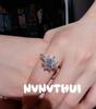 Jewelry, Flower Li Li Same Sun Flower Full Diamond Necklace, Banquet Haute Couture Flower Broken Diamond Gypsy Star Bracelet