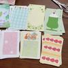 20Pcs Cute Cartoon Colorful Inner Page for M5 Binder Journal Loose-leaf Notebook Scrapbook Kawaii Non-sticky Memo Pad To-do List