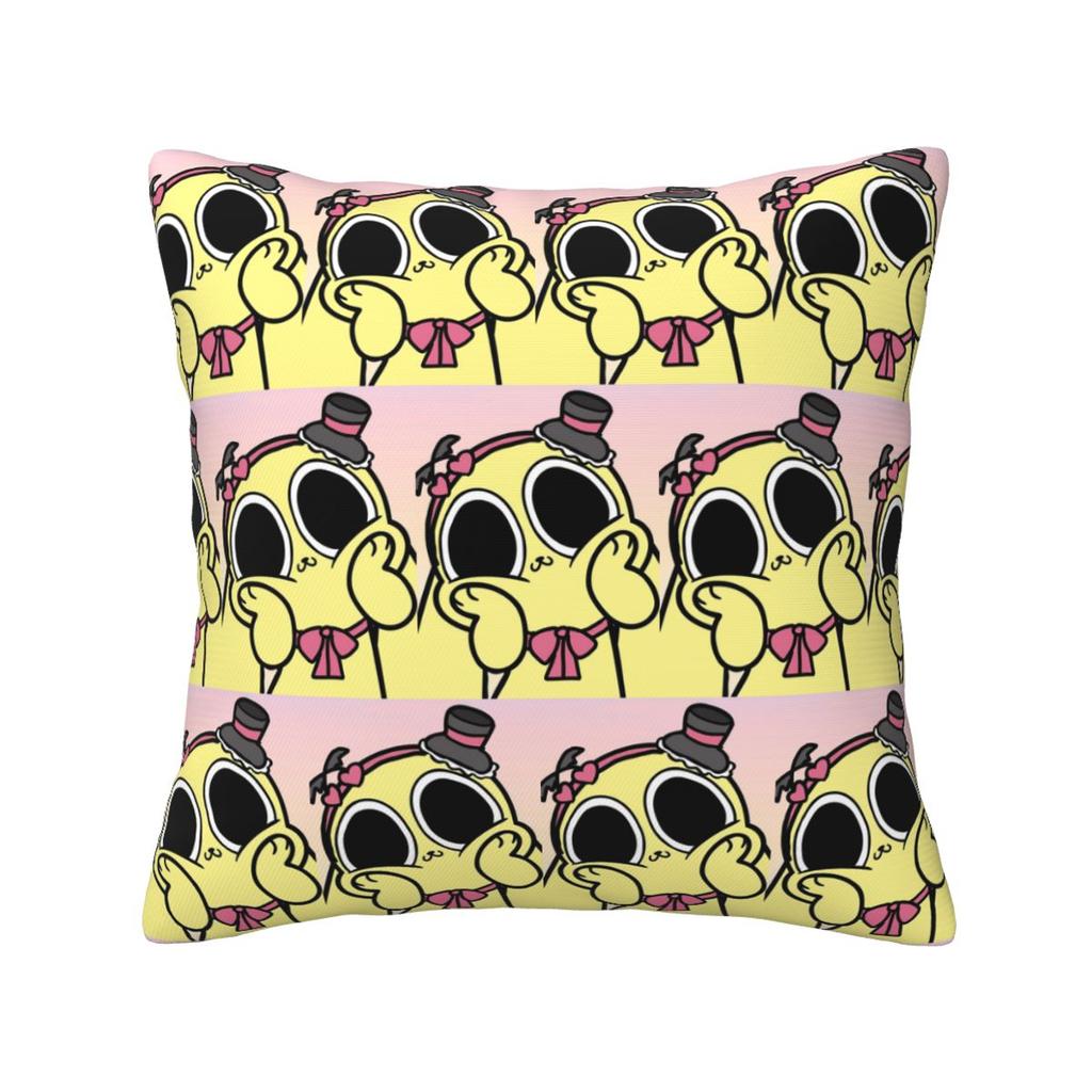 Chikn Nuggit Square Pillowcase Pillow Cover Cushion Decor Comfort Throw Pillow for Home Living Room