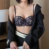 Sexy Spitze Bh Frauen 1/2 Tasse Bügel Bhs Damen Push-Up Unterwäsche Trendy Floral Büstenhalter Weibliche Bequeme Dessous