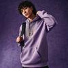Men's ANTA KAI Sweatshirts Unisex Plum Blossom Purple-4 Hooded (Non-detachable) Moderate