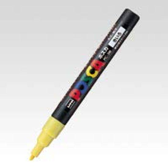 

Mitsubishi Pencil Posca Fine Point Round Lead Yellow Set of 2 PC-3M.2