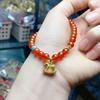 Chinese Zodiac Red Agate and Horse Bracelet: Elegant, Fashionable Jewelry for Women