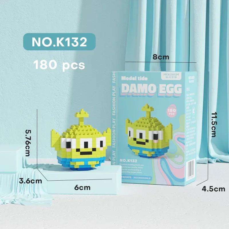 Stitch Building Blocks Anime Kawaii Cartoon mini Action Children's Figures Blocks Bricks Assemble DIY Toys Gift for Kids