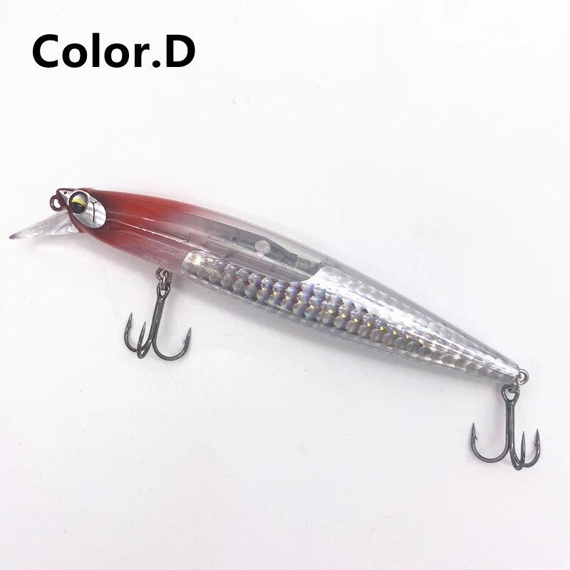 13cm/20g Fishing Minnow Flash Lures Flash Blade Floatng Sea Bass Lure Bait Hard Floating Wobblers Crankbait