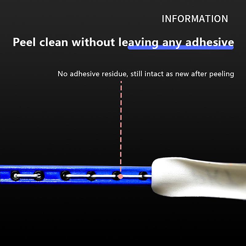 DIY Badminton Racket Head Protector Multi Color Anti-friction Simple Removable Portable Frame String Tape