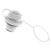 White Boston Air Valve One-way Inflation Valve Airbeds Approx. 22mm BIGMOUTH Boats Canoes Kayaks Plastic Pool Rafts