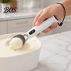 Yogurt Scooper Rechargeable Heated Ice Cream Scoop, Electric with 3-Level Heat, Party Dessert Serving Tool LED Display, 2000mAh Battery for