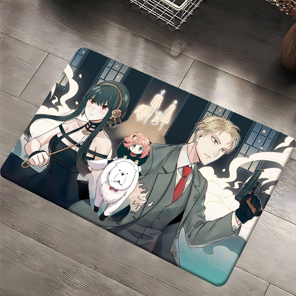 S-Spy X F-Family Floor Mat Cheaper Anti-slip Modern Living Room Balcony Printed Bedside Mats