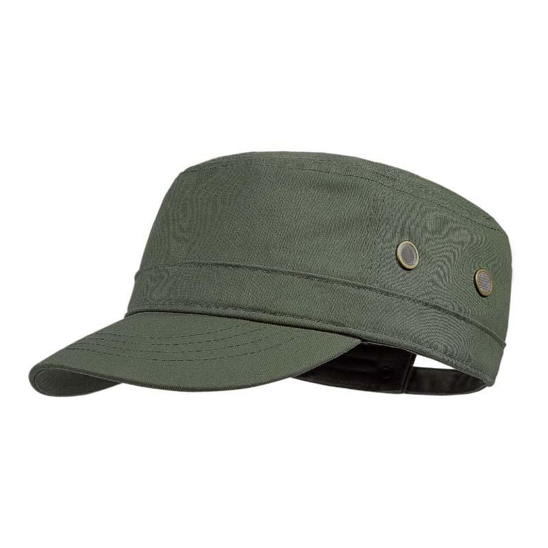 Summer military hat men's flat top hat men's hat outdoor sun hat pure cotton casual cap