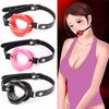 Sex Slave Silicone Lips O Ring Open Mouth Gag Oral Fetish Bdsm Bondage Restraints Erotic Toy Sex Toy for Couples Toys