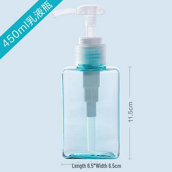 Push-Type Foaming Hand Sanitizer Bottle - Transparent for Hotel Use