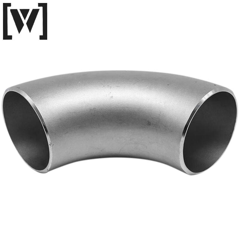 W Baipu 316L Stainless Steel 90-Degree Welded Seamless Elbow