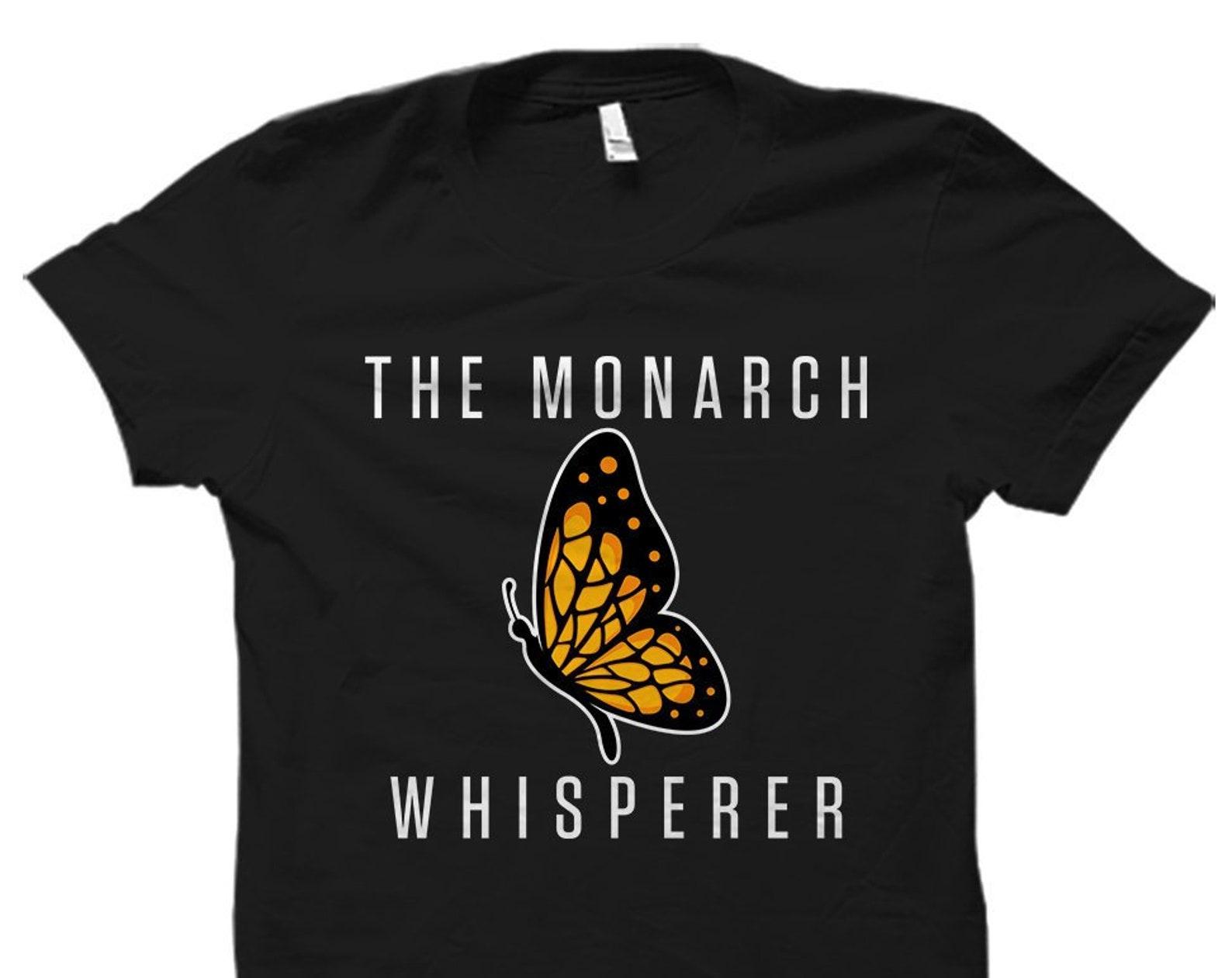Monarch Butterfly Shirt. Monarch Shirt. Lepidopterist Shirt. lepidopterist Gift. Butterfly Collector Shirt. Butterfly T-Shirt #OS1341 L