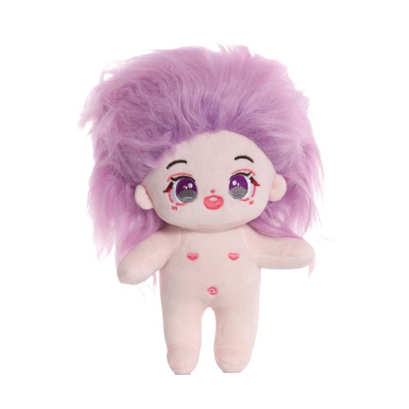 

Оптовая хлопковая кукла с очаровательными и милыми чертами лица, идеальный подарок для друзей Purple
