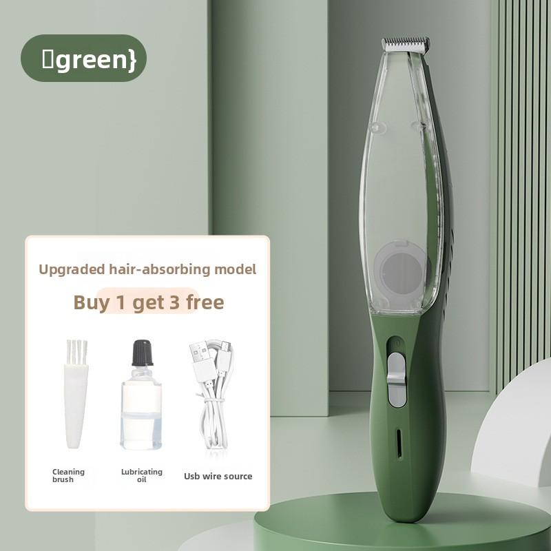 

Pet Hair-suction Grooming Device Comes with A Vacuum Cleaner, Low-frequency Noise, Cat Hair Removal Electric Device, and Hair Removal Appliance. зелёный