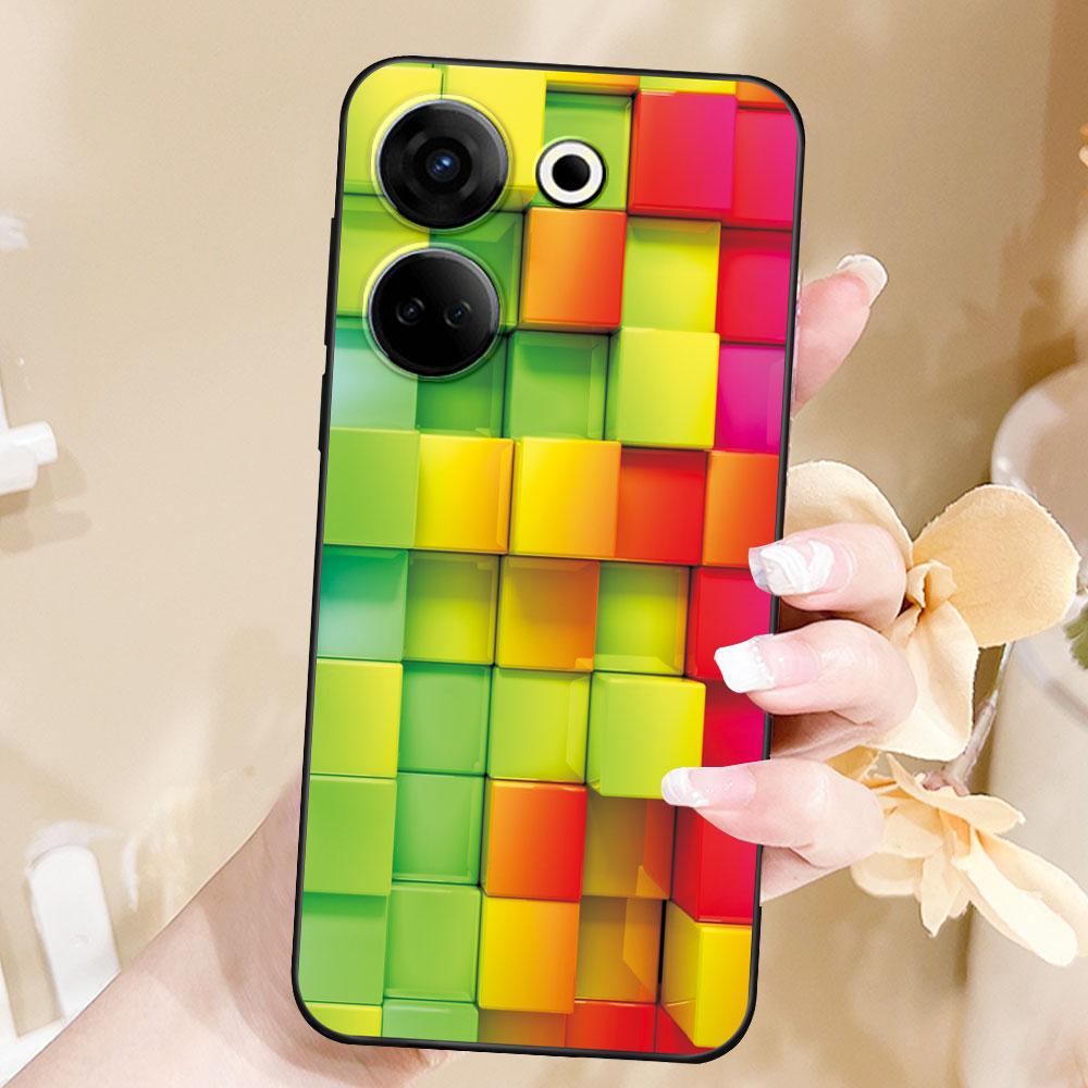 Case For Tecno Camon 20 Pro 4G Coque TPU Soft Silicone Fashion Phone Funda For Tecno Camon 20 Pro 5G Cute Bumper Back Cover