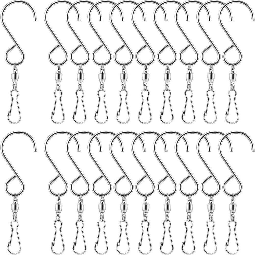 

10 шт. Подвесные поворотные крючки S-типа S крючки легкие для дома 10pcs