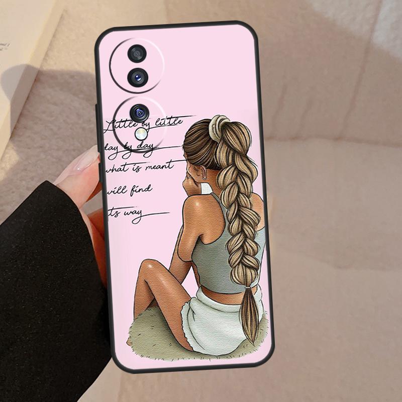 Familie Mom Girl Women For Honor Magic 7 Pro 5 6 V5 Case For Honor 200 400 50 70 90 Lite X8a X8b X9a X9b X9c Cover