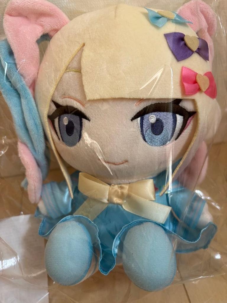 [USED] Super Ten-chan Plush Toy 3 with bonus cheki