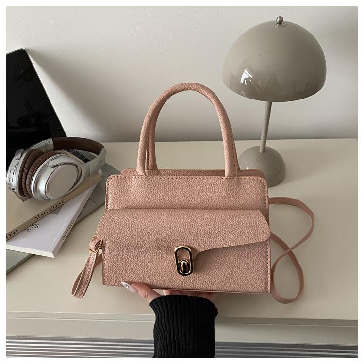 Handheld Small Square Bag, Trendy Shoulder Bag, Fashionable Commuter Cross-body Bag
