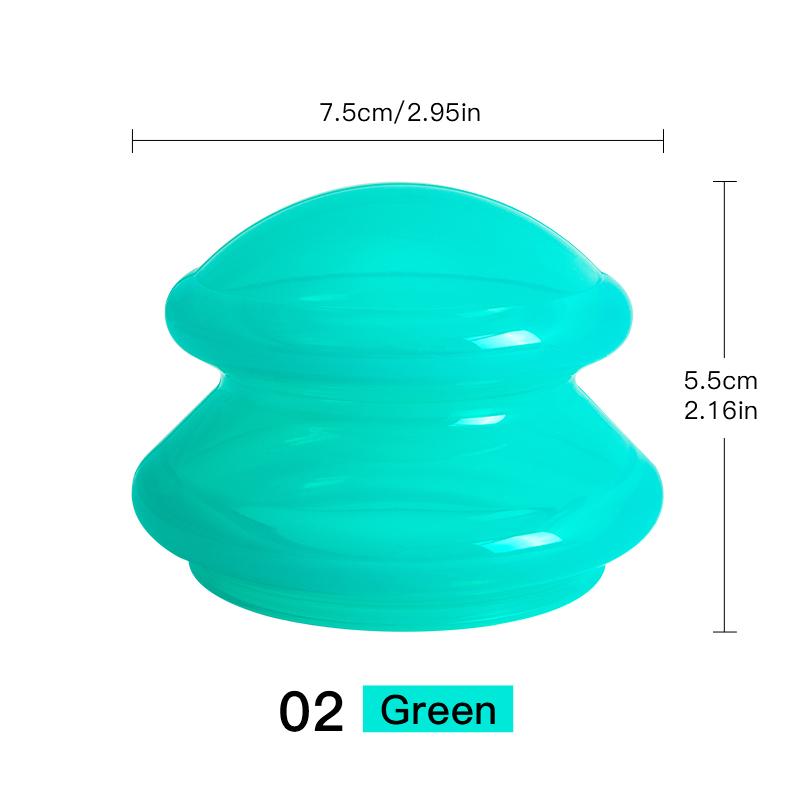 Ventouses de Massage en Silicone Massage des Tissus Profonds Masseur Corporel Ventouse à Vide Anti Cellulite Outil de Soin de Santé Grattage