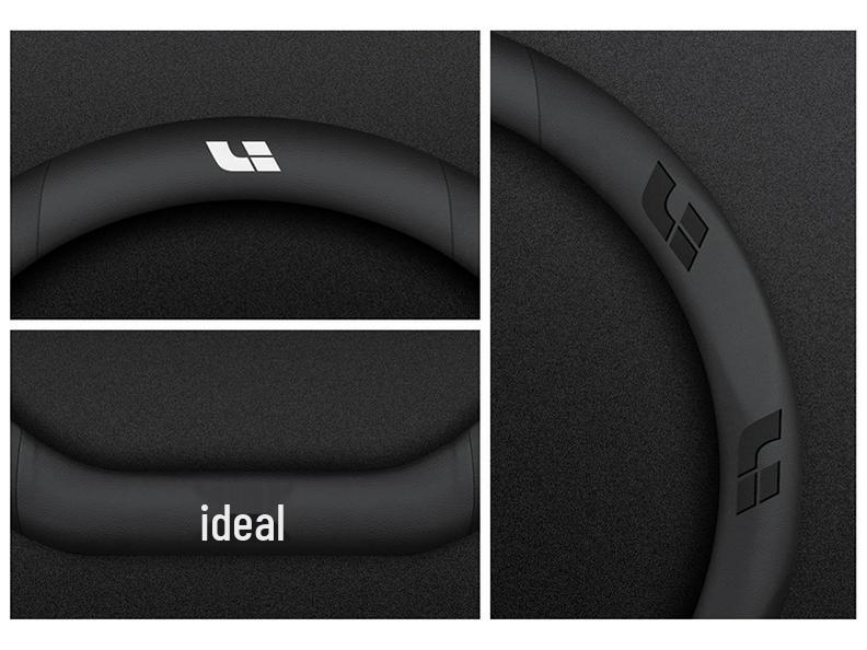 Applicable Ideal ONE L7 L8 L9 Universal Ultra-thin Suede Steering Wheel Cover - Four Seasons