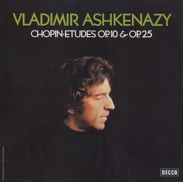 

LP Record VLADIMIR ASHKENAZY FRDRIC CHOPI ChopinEtudes Op. 10 Op. 25 641991 Decca 1978 Germany Classical Used