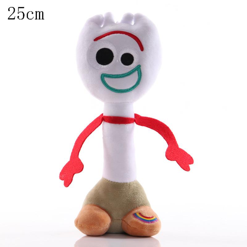 15/25/35cm Cartoon Toy Story 4 Anime Forky Stuffed Doll Kawaii Keychain Plush Toys Kids Christmas Party Gift