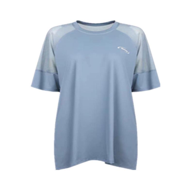 Women's Mesh Sport Top: Loose Fit, Quick-Dry Yoga and Running T-Shirt, Summer Thin Cardigan, Short Sleeve, Plus Size Fitness Apparel.