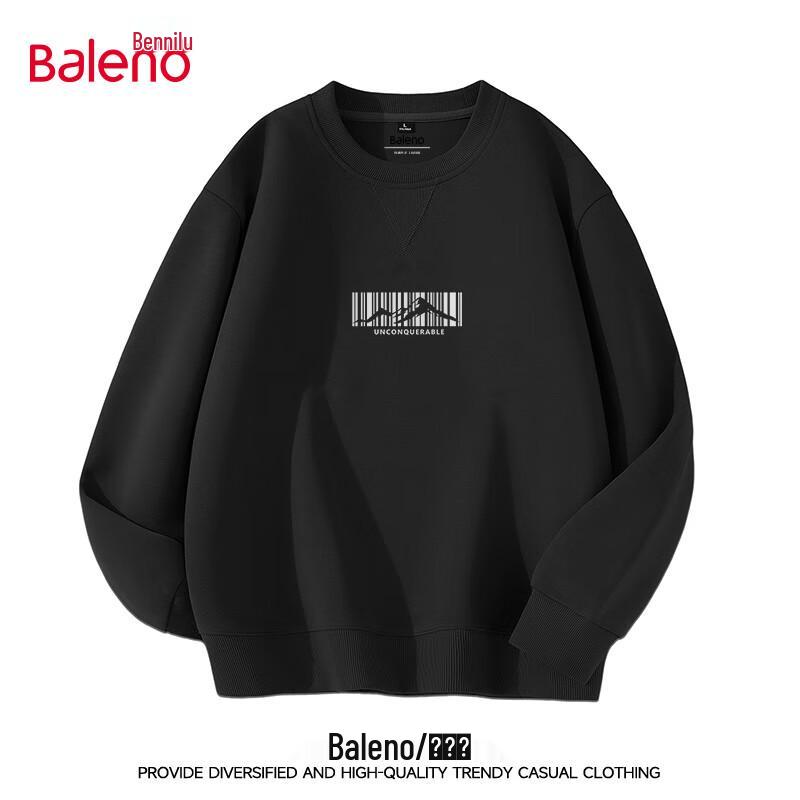 Baleno Men's Heavyweight Knit Crewneck Sweatshirt