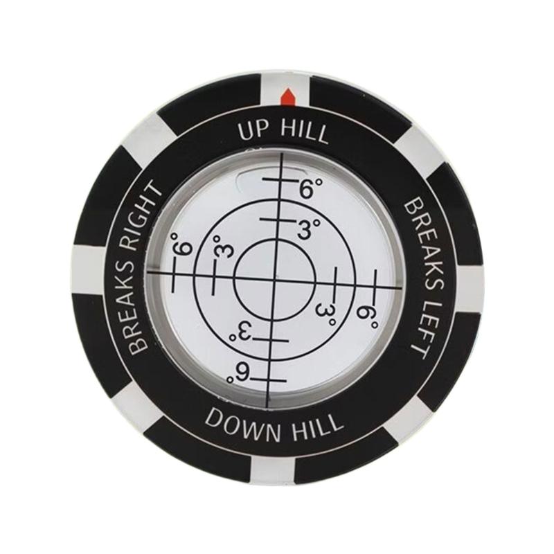 High Precisions Putting Green Golfs Putting Aid Golfs Green Reader Profession Putt Golfs Balls Marker Round Bubble Level