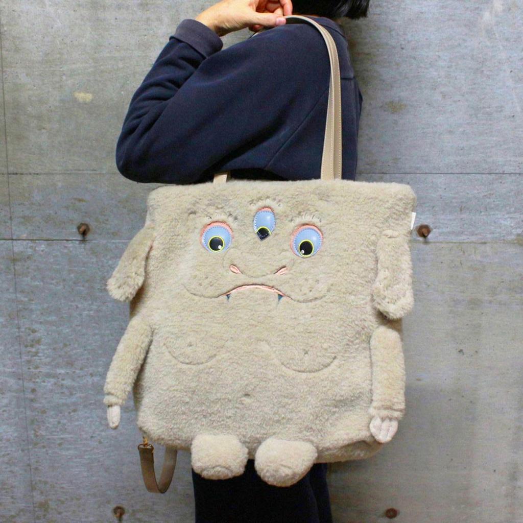 Rootote Tote Bag with Shoulder Strap, Unidentified Animal, Yokai, EU, Thor 2-Way, Cryptid-D 1235