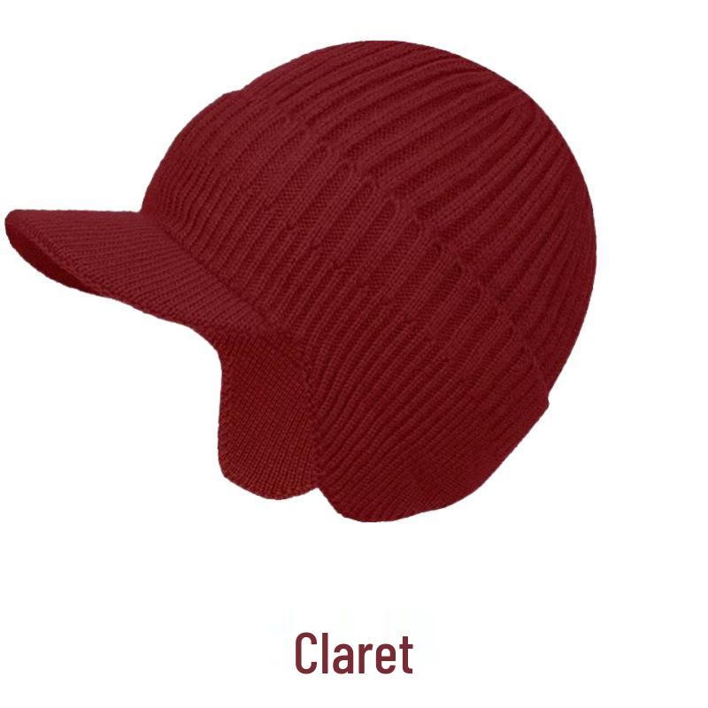 Men's Cross-Border Winter Ear-Protecting Duckbill Hat - Warm, Thickened, Plus Velvet for Middle-Aged and Elderly