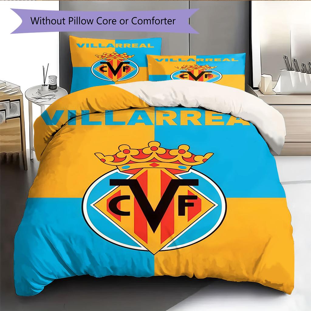 Villarreal Bedding Quilt Set Quilt Cover Pillowcase Home Decoration Birthday Gift (1 * duvet cover + 2 * pillowcase, without core)