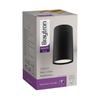 GAMA-5510B Round GU10 35W Black Aluminum Ceiling Light