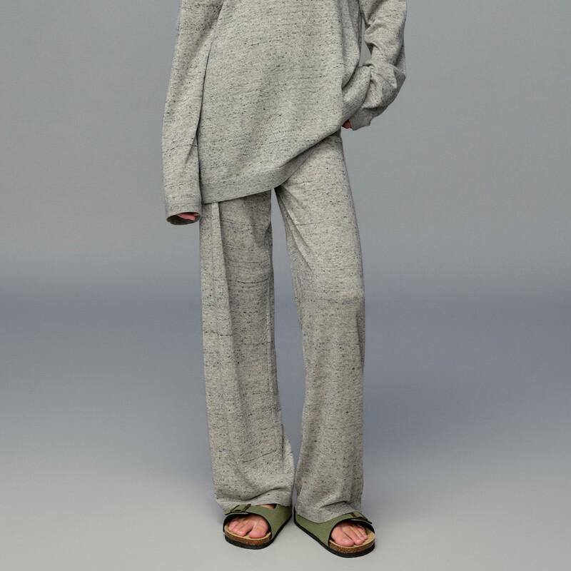 ELLE KIDS Girls  Soft Knit Wide-Leg Pants 150