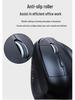 Ergonomic Vertical Wireless Rechargeable Bluetooth Mouse - Silent Dual Mode for Notebook